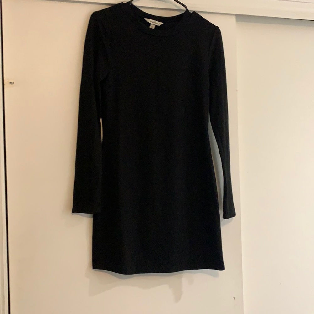 Small black long sleeve dress